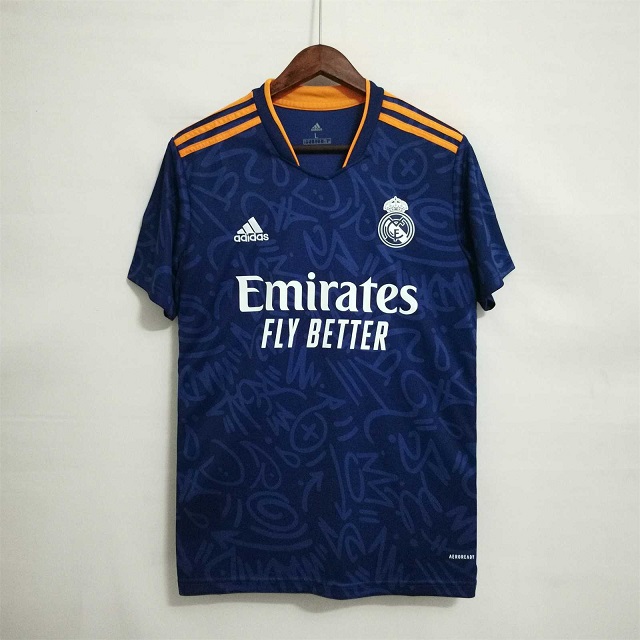 AAA Quality Real Madrid 21/22 Away Dark Blue Jersey